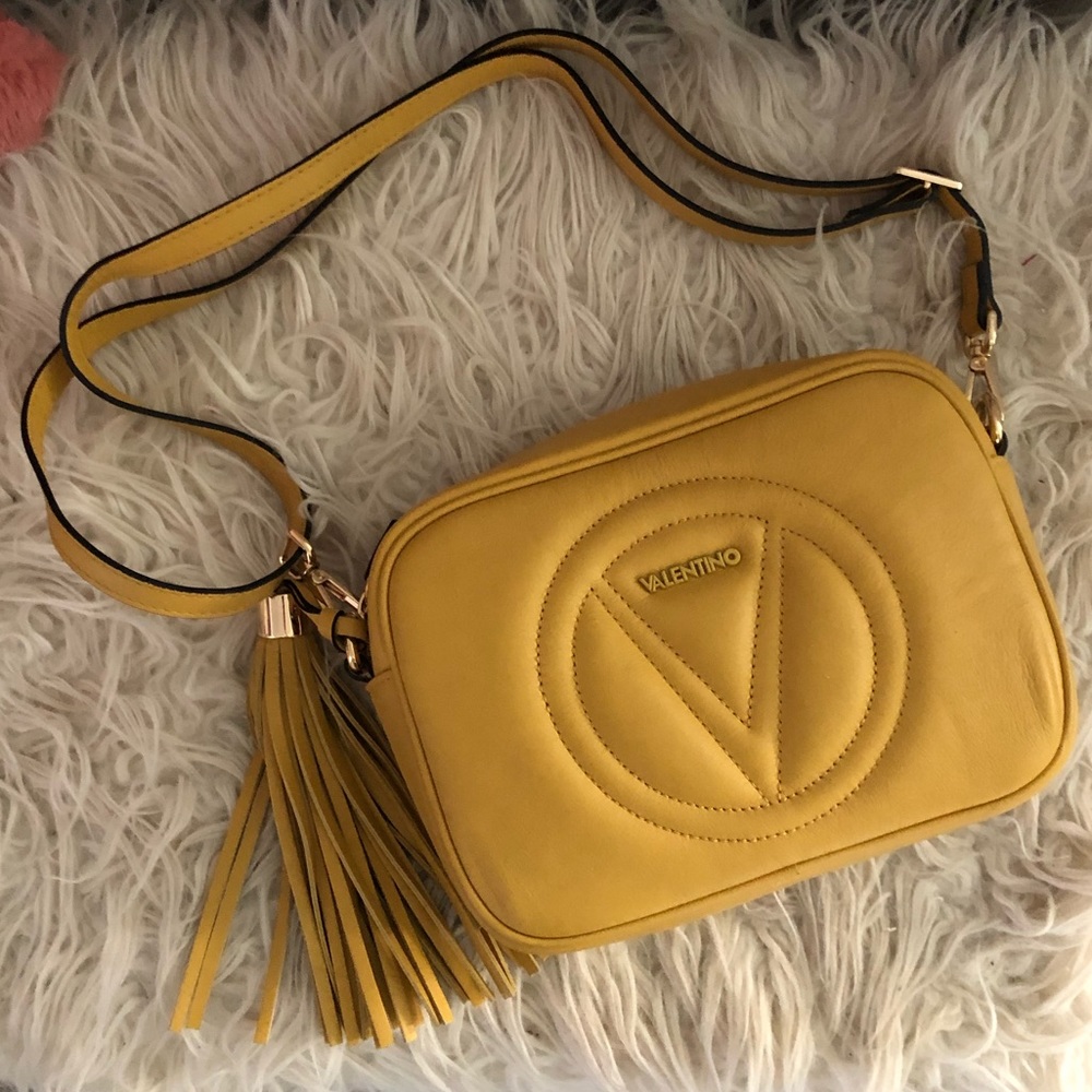 Valentino Yellow Crossbody Bag